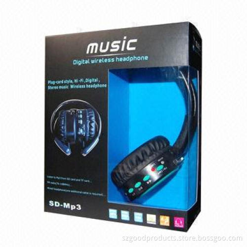 Stereo Wireless Headphone with CSR Chipset and Five Colors Optional, Noise-cancelling